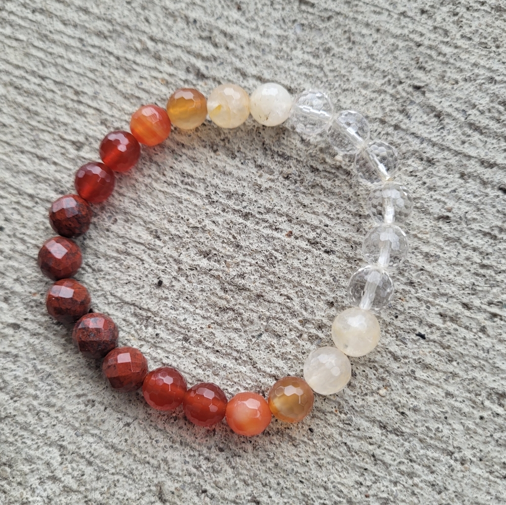Handmade Gemstone bracelet NWOT